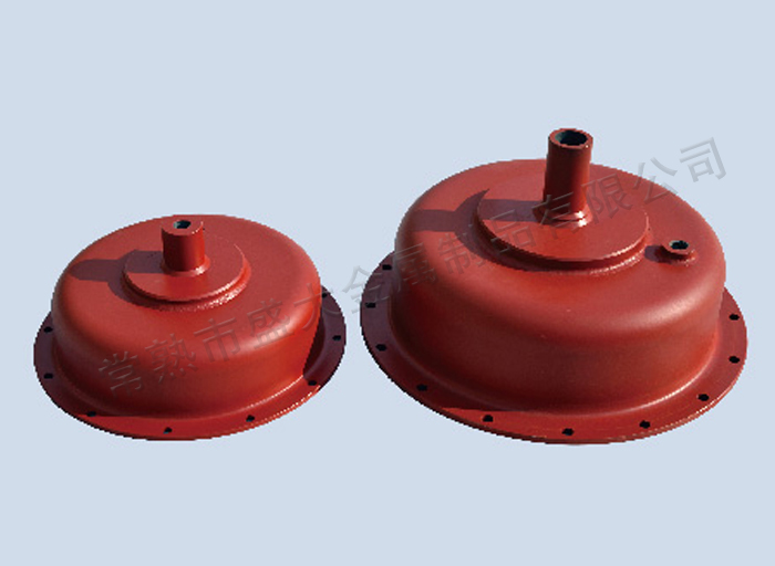Pneumatic valve and cover shell